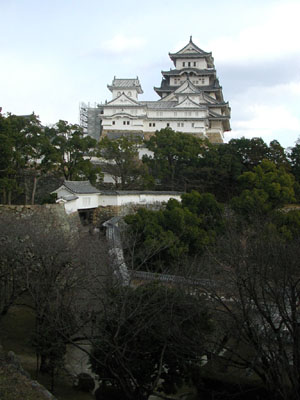 化粧櫓から見た姫路城